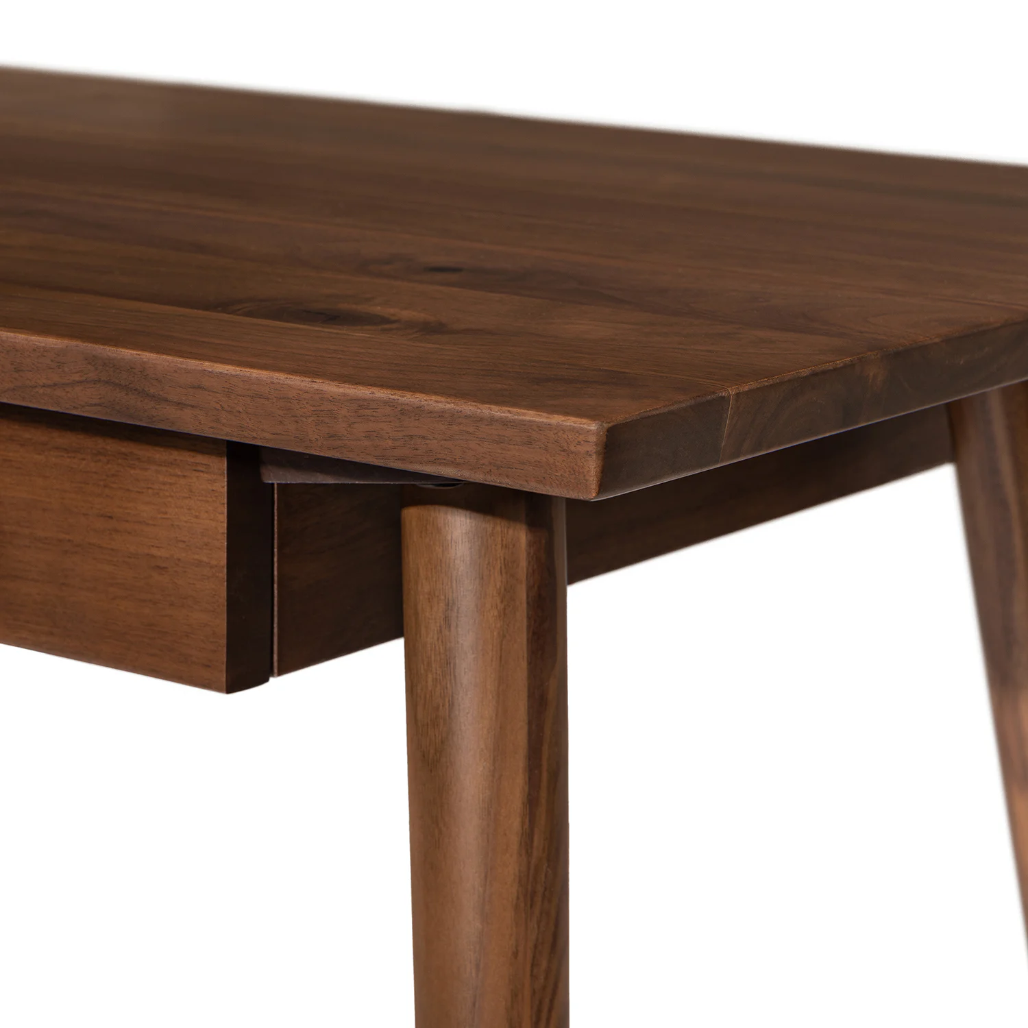 Culla 55" Walnut Desk - Modern Office Furniture