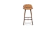 Sede Toscana Tan Walnut Counter Stool - Gallery View 3 of 11.