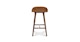 Sede Toscana Tan Walnut Counter Stool - Gallery View 4 of 10.