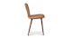 Sede Toscana Tan Walnut Dining Chair - Gallery View 3 of 10.