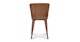 Sede Toscana Tan Walnut Dining Chair - Gallery View 4 of 10.