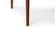 Sede Toscana Tan Walnut Dining Chair - Gallery View 9 of 10.