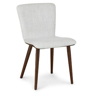 Sede Dining Chair - Walnut and Mist Gray