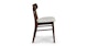 Ecole Mist Gray Walnut Dining Chair - Gallery View 4 of 12.