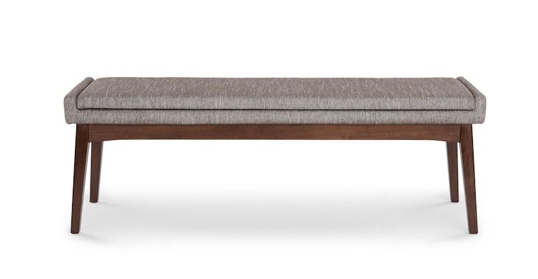 Chanel Volcanic Gray 56" Bench - Primary View 1 of 8 (Open Fullscreen View).