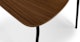 Meno Walnut Dining Chair - Gallery View 7 of 12.