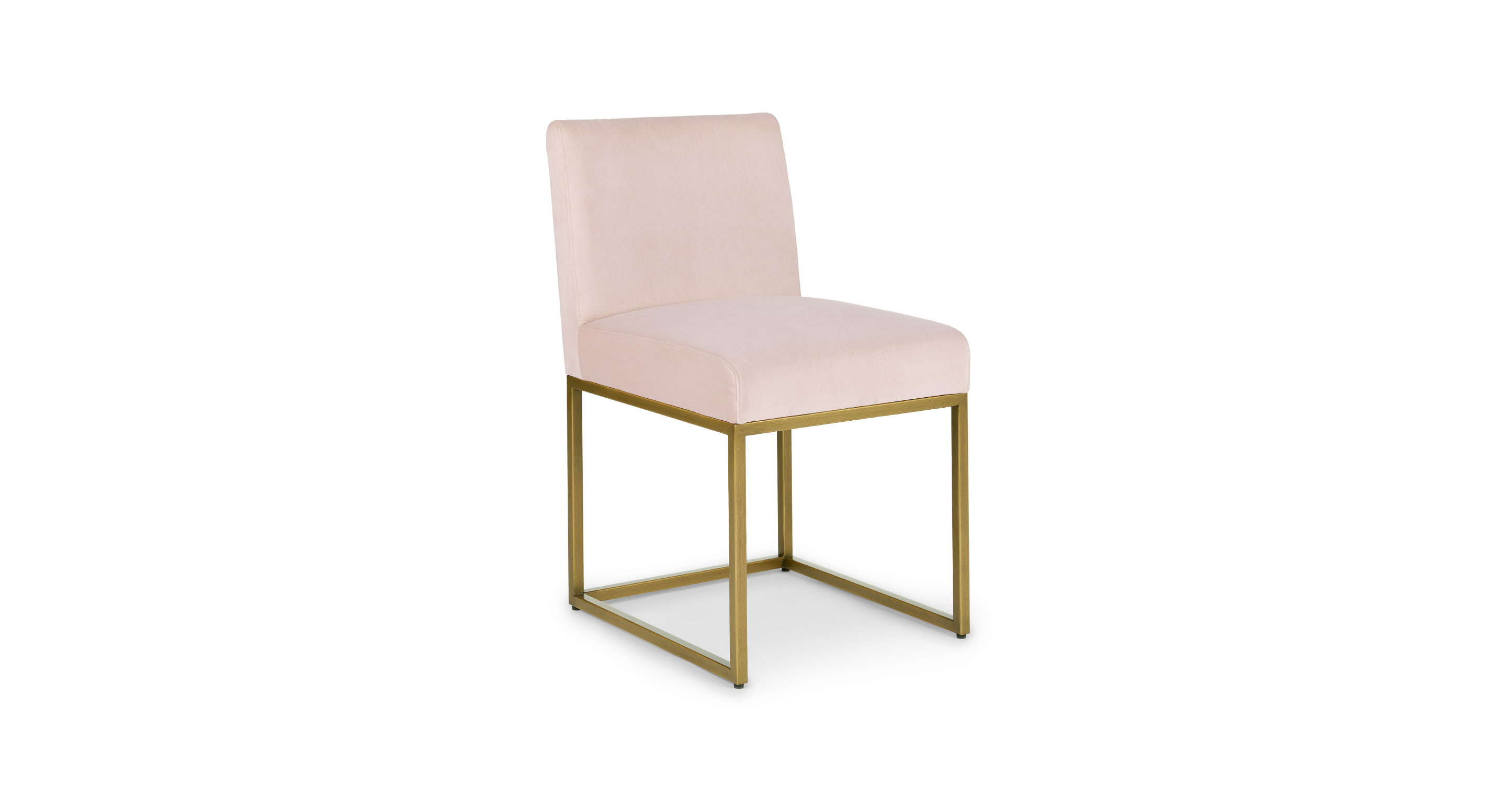 light pink dining chair