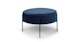 Macca Cascadia Blue Ottoman - Gallery View 1 of 9.