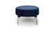 Macca Cascadia Blue Ottoman - Gallery View 2 of 9.