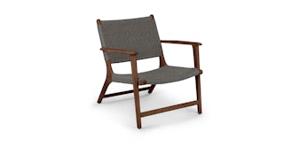 Reni Freckle Gray Lounge Chair