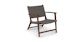 Reni Freckle Gray Lounge Chair - Gallery View 1 of 13.