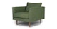 Burrard Forest Green Chair - Gallery View 3 of 11.