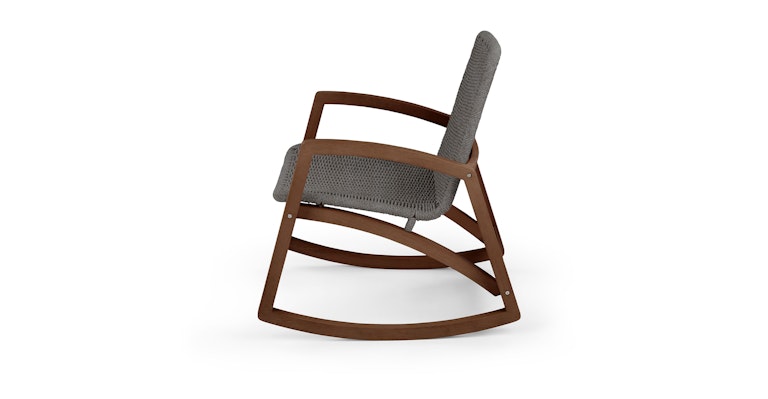 Lynea Freckle Gray Rocking Chair - Primary View 4 of 13 (Open Fullscreen View).