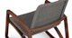 Lynea Freckle Gray Rocking Chair - Gallery View 6 of 13.
