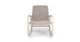 Lynea Brushed Taupe Rocking Chair - Gallery View 1 of 13.