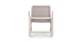 Lynea Brushed Taupe Rocking Chair - Gallery View 5 of 13.