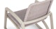 Lynea Brushed Taupe Rocking Chair - Gallery View 6 of 13.
