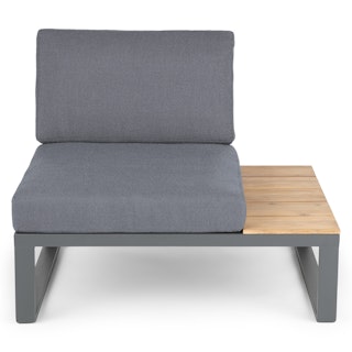 Kezia 40" Outdoor Right Side Module - Whale Gray