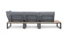 Kezia Whale Gray Modular Sofa - Gallery View 5 of 12.