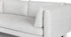 Lappi Serene Gray Left Sectional Sofa - Gallery View 6 of 12.