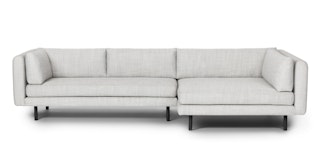 Lappi Serene Gray Right Sectional Sofa