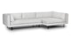 Lappi Serene Gray Right Sectional Sofa - Gallery View 3 of 12.