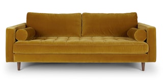 Sven Yarrow Gold Sofa