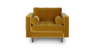 Sven Yarrow Gold Chair
