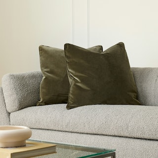 Lucca Juniper Green Pillow Set