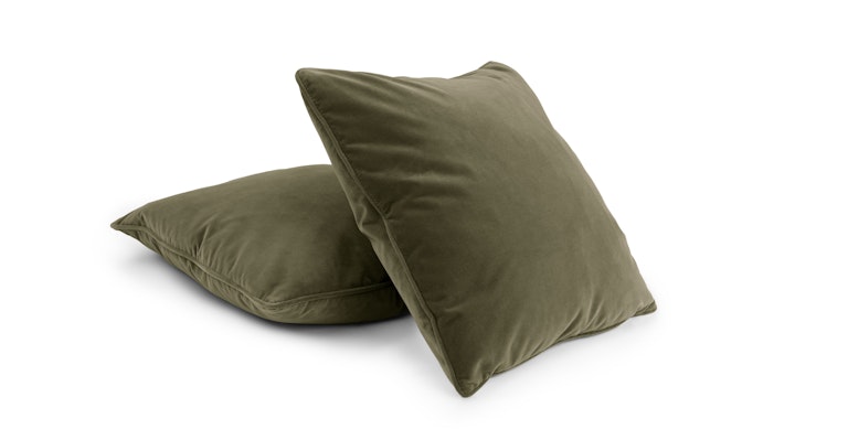 Lucca Juniper Green Pillow Set - Primary View 1 of 10 (Open Fullscreen View).