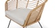 Tula Lily White Lounge Chair - Gallery View 7 of 12.