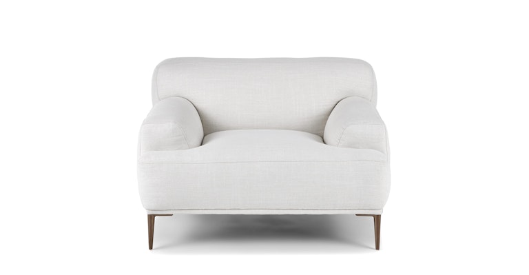 Abisko Quartz White Lounge Chair - Primary View 1 of 11 (Open Fullscreen View).