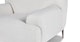 Abisko Quartz White Lounge Chair - Gallery View 7 of 11.