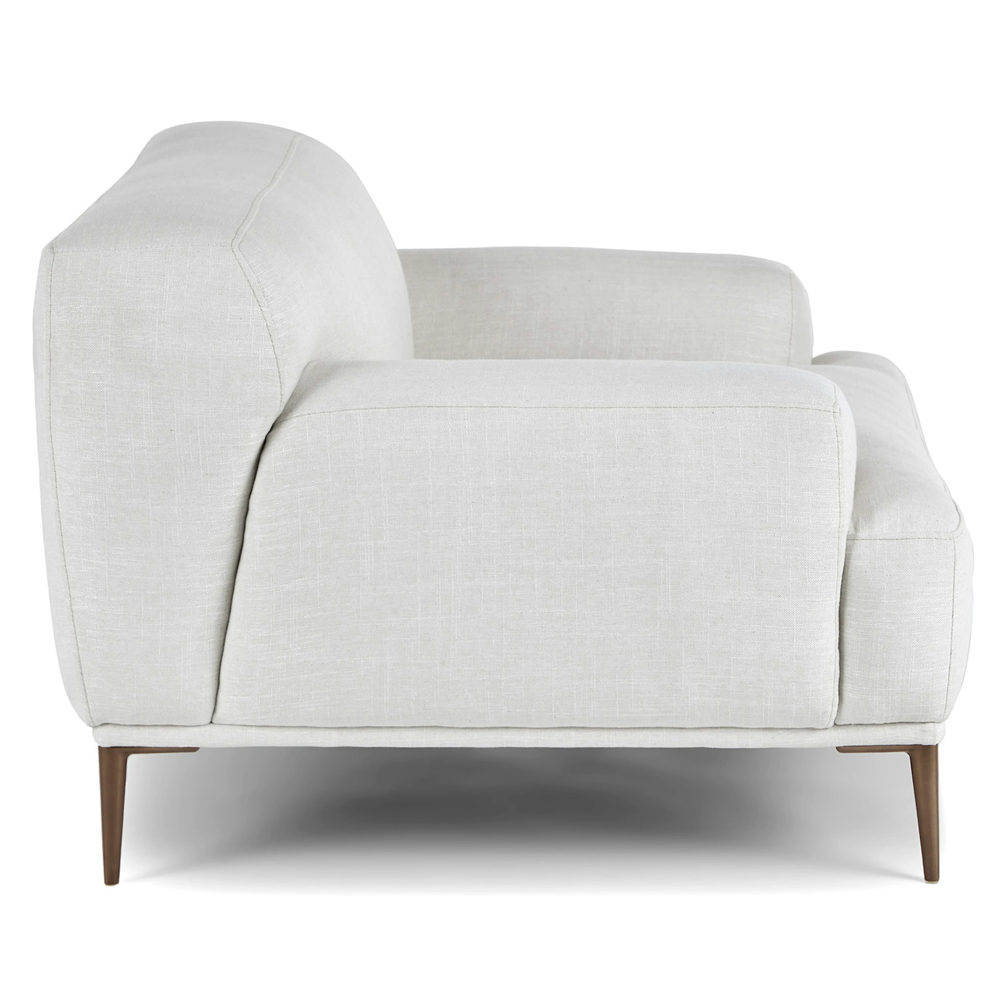 Quartz White Abisko 42.5" Lounge Chair