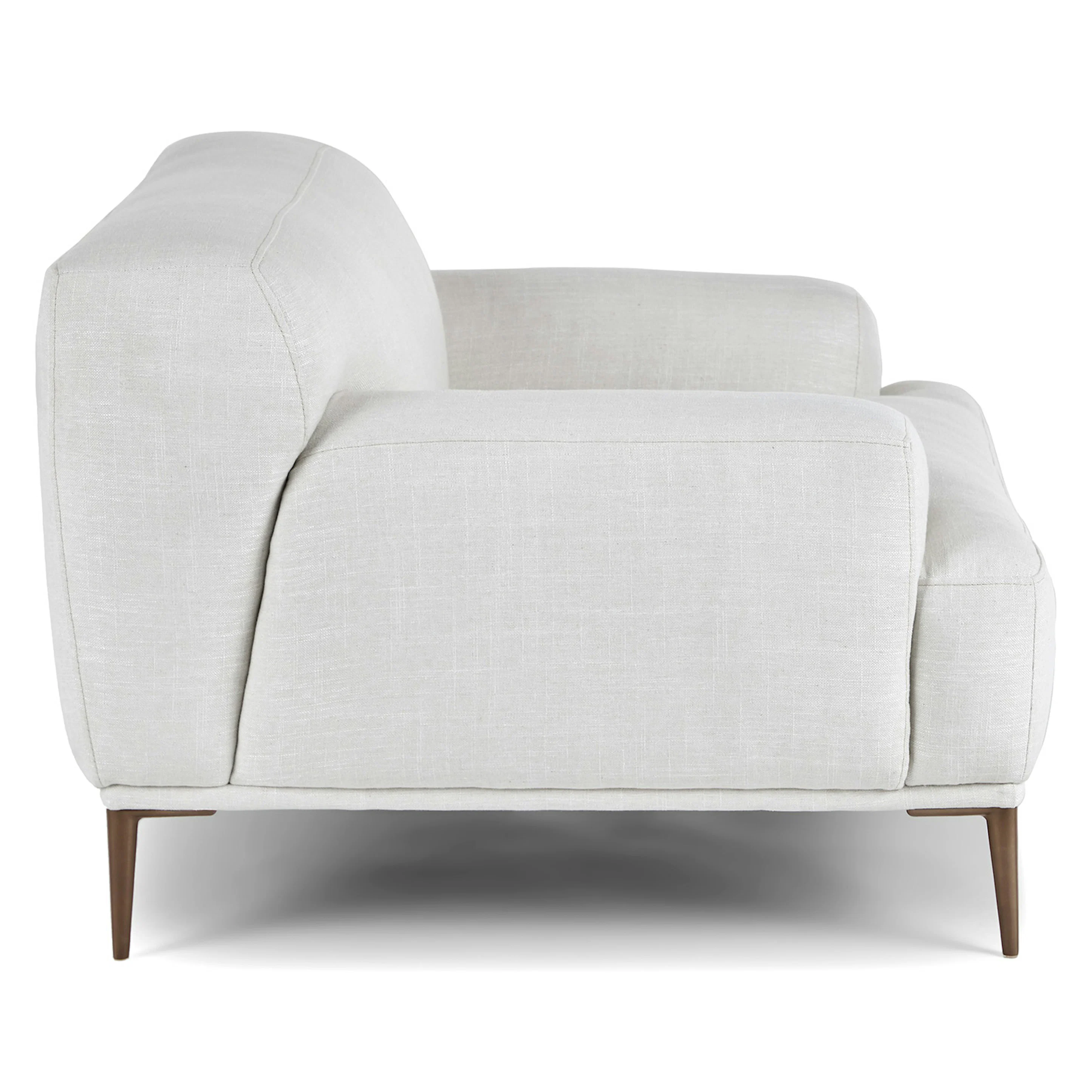Quartz White Abisko 42.5" Lounge Chair