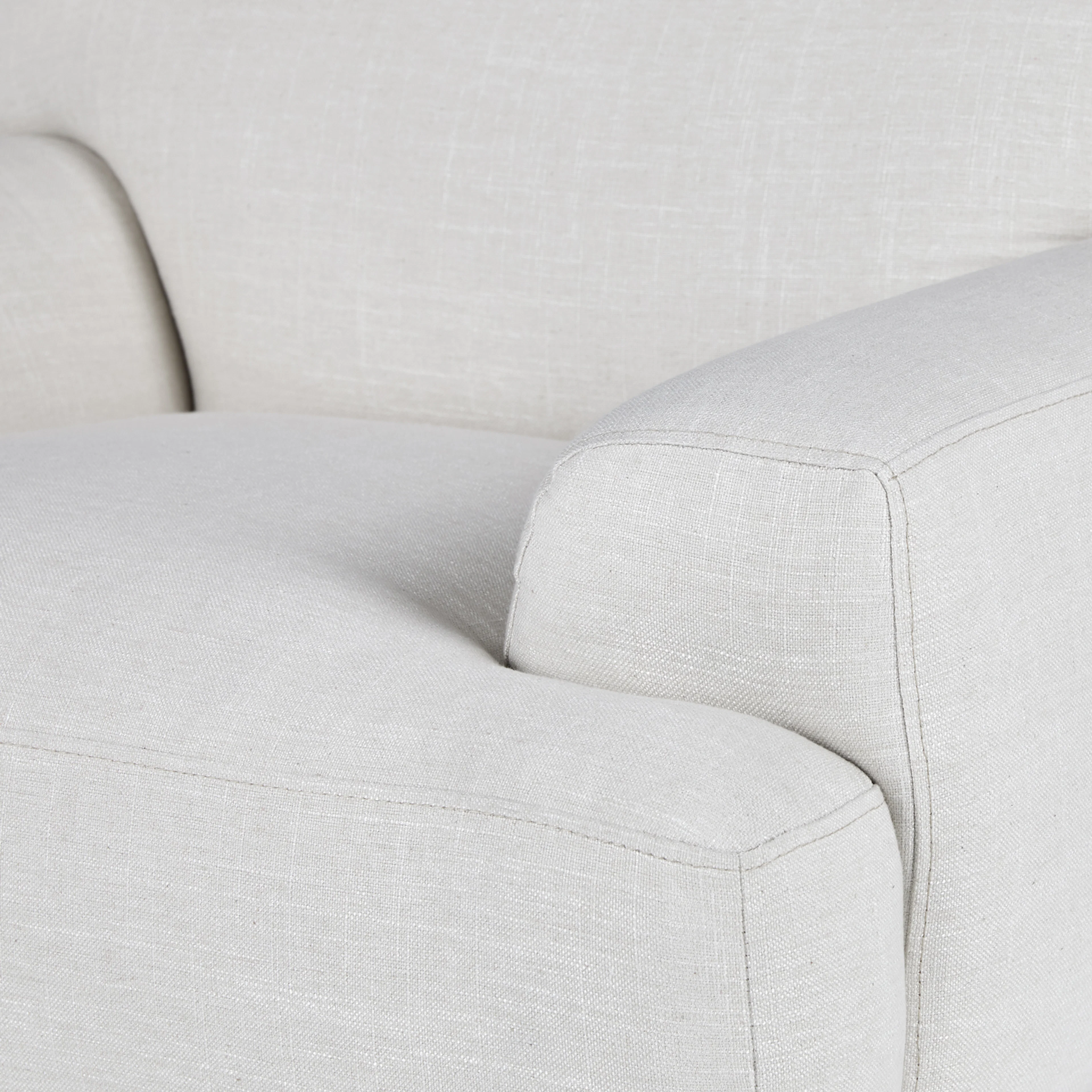 Quartz White Abisko 42.5" Lounge Chair
