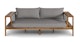 Callais Taupe Gray Sofa - Gallery View 1 of 11.