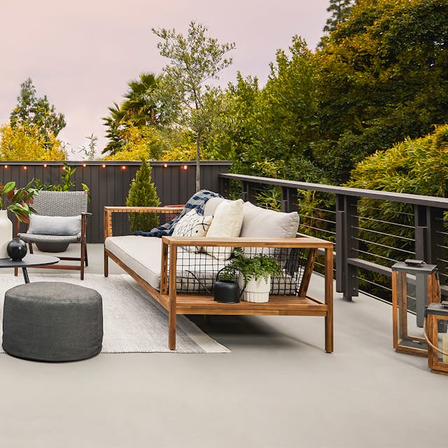 Callais 90.5" Taupe Gray Outdoor Sofa - Comfort & Style