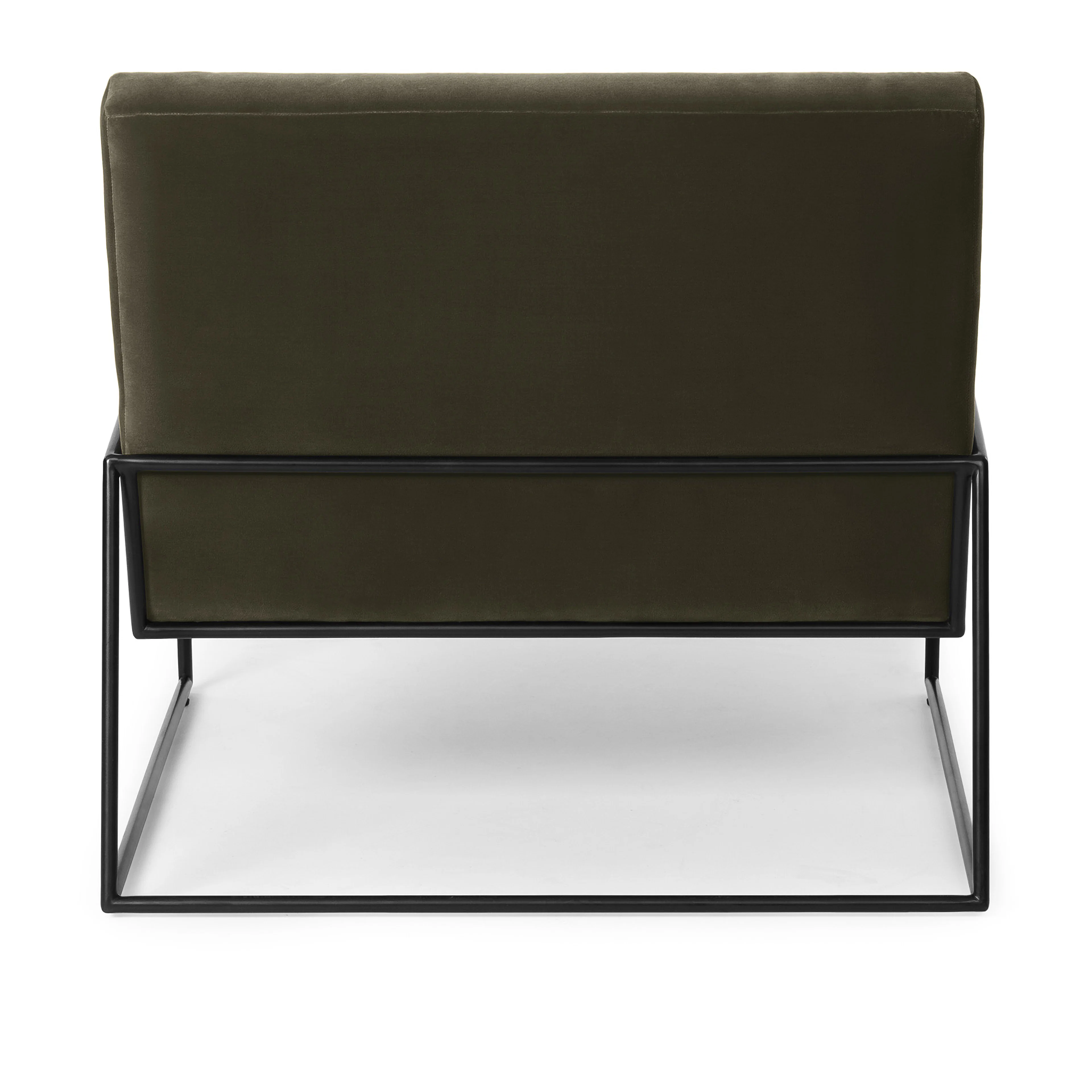 Regis 33" Velvet Lounge Chair - Juniper Green