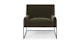 Regis Juniper Green Lounge Chair - Gallery View 3 of 11.