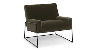 Regis Juniper Green Lounge Chair