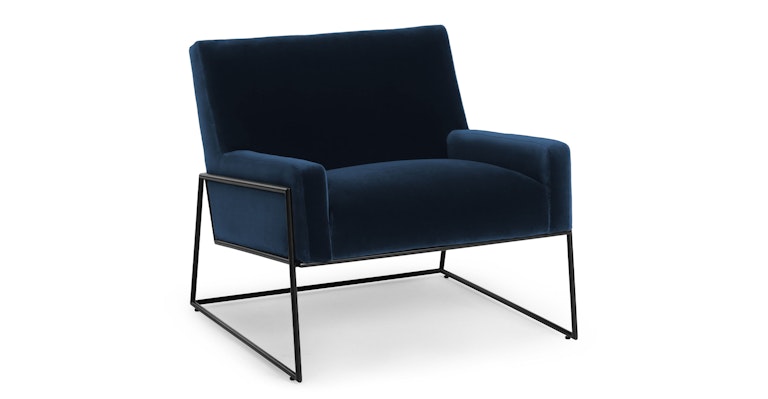 Regis Cascadia Blue Lounge Chair - Primary View 1 of 12 (Open Fullscreen View).