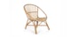 Livia Natural Lounge Chair - Gallery View 1 of 11.