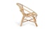 Livia Natural Lounge Chair - Gallery View 4 of 11.