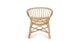 Livia Natural Lounge Chair - Gallery View 5 of 11.