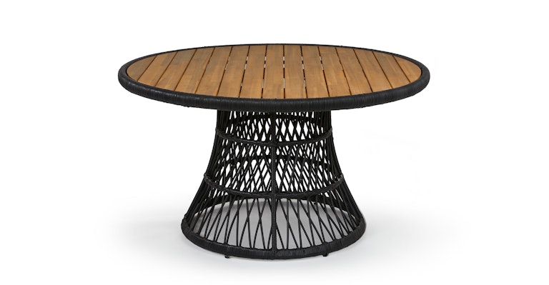 Calliope Black Dining Table - Primary View 1 of 8 (Open Fullscreen View).