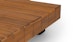 Lubek Tuscan Brown Coffee Table - Gallery View 6 of 9.
