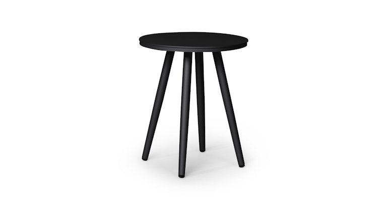 Halden Dark Charcoal 16" Round Side Table - Primary View 1 of 9 (Open Fullscreen View).