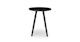 Halden Dark Charcoal 16" Round Side Table - Gallery View 3 of 9.