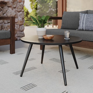 Halden Outdoor Large Side Table - Dark Charcoal